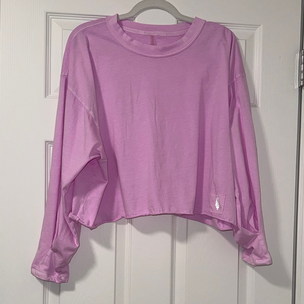 FP Movement by Free People Lilac Long Sleeve Top